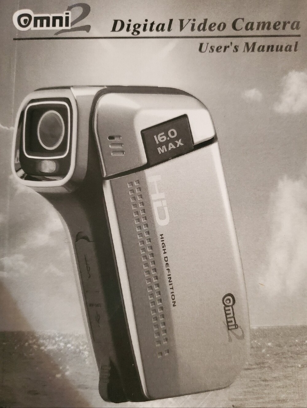 Omni2 16.0 Mega HD Compact Camcorder - Silver - BRAND NEW IN BOX. - Picture 3 of 8